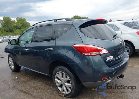 2011 Nissan Murano S/Sl/Le из США, поврежденный, VIN JN8AZ1MW2BW167043